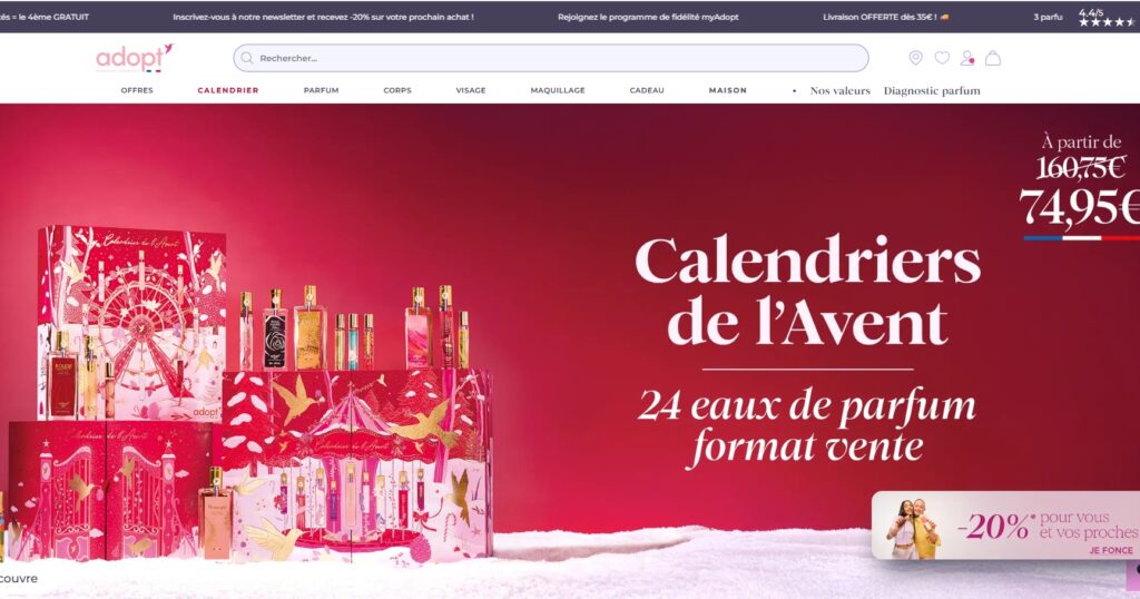 le site parfum Adopt
